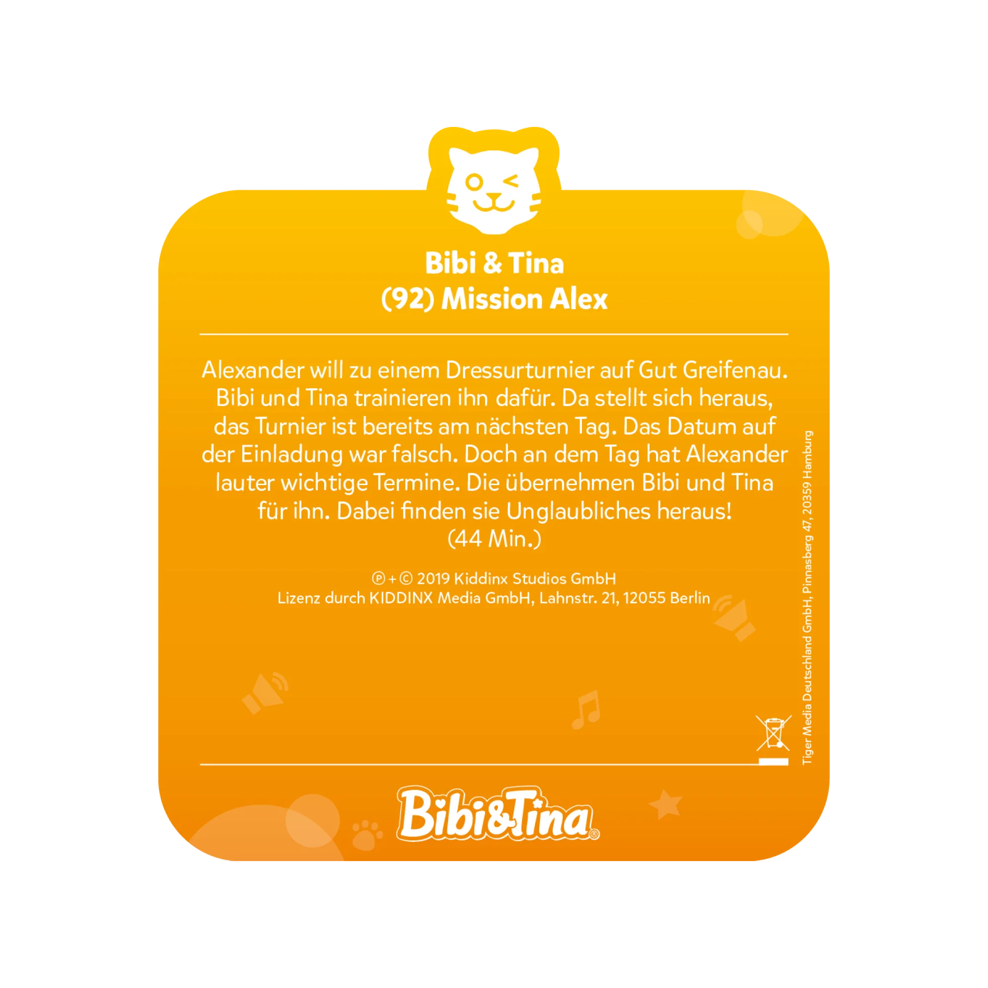 tigercard - Bibi & Tina 92: Mission Alex - Image 4